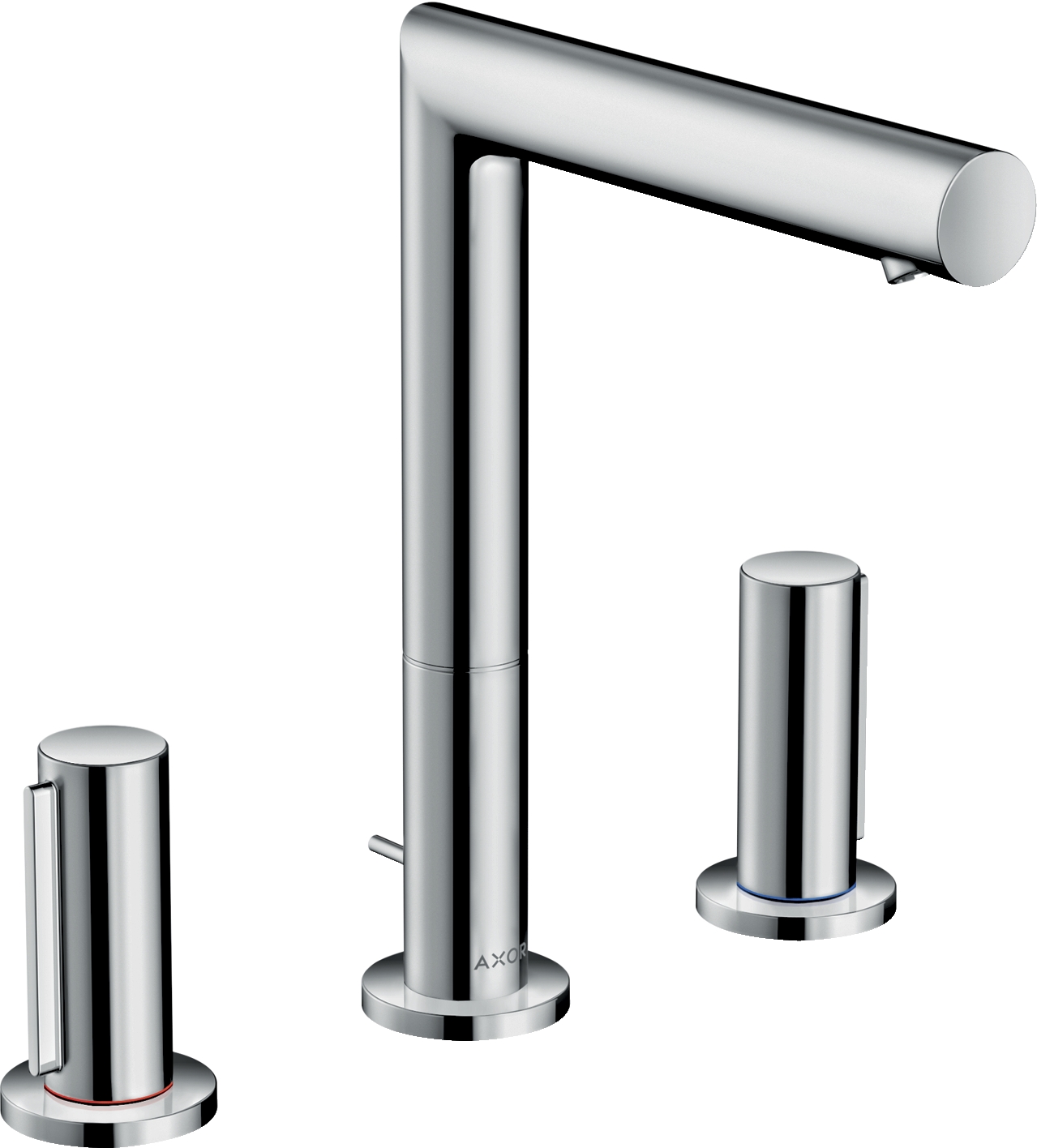 Mélangeur lavabo 3 trous Uno 200 EcoSmart - Poignées zéro Axor