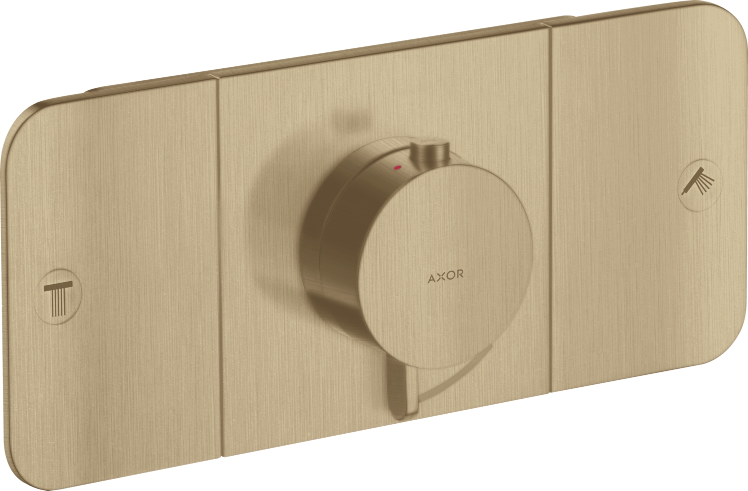 Mitigeur thermostatique de douche encastré One avec 2 sorties Axor
