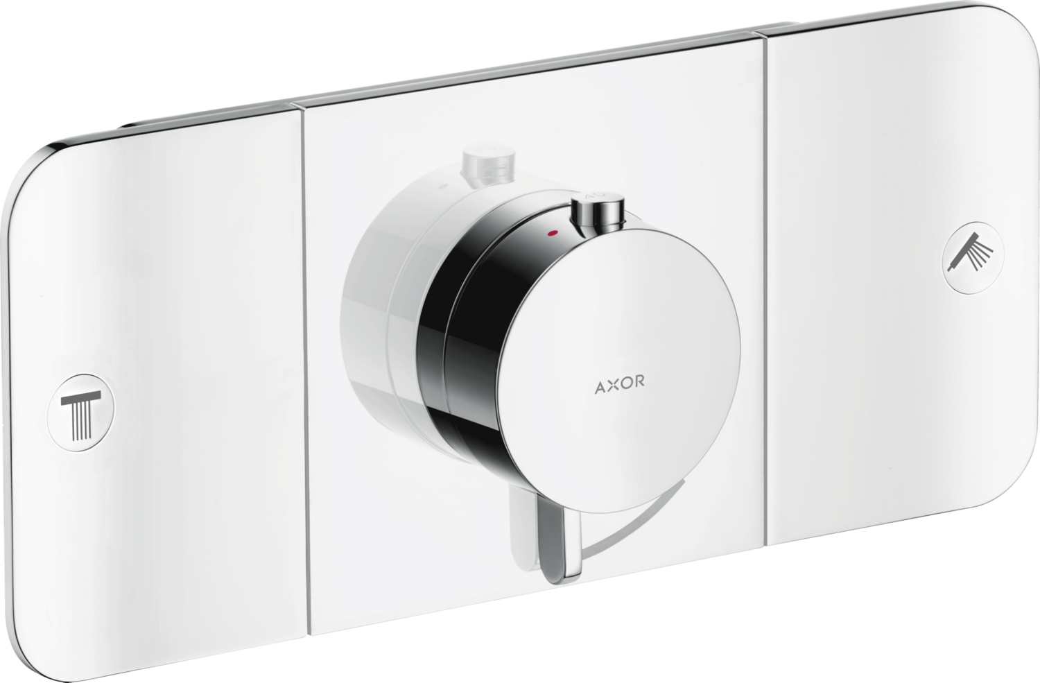 Mitigeur thermostatique de douche encastré One avec 2 sorties Axor