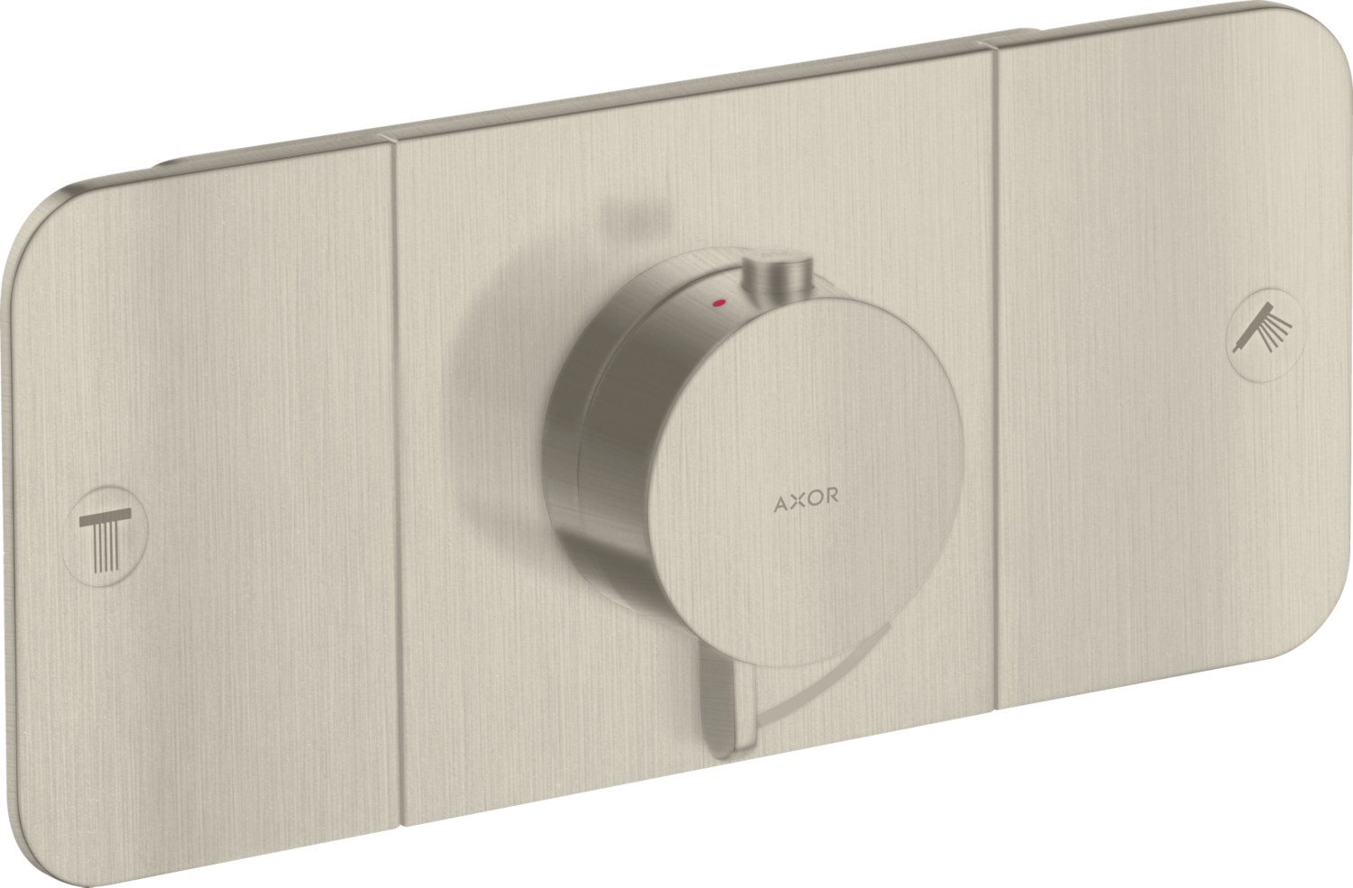 Mitigeur thermostatique de douche encastré One avec 2 sorties Axor