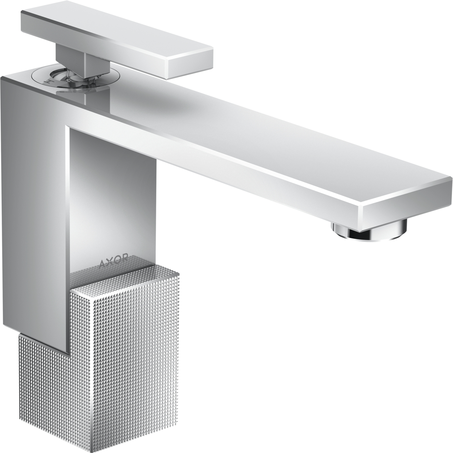 Mitigeur lavabo Edge 130 coupe diamant EcoSmart Axor