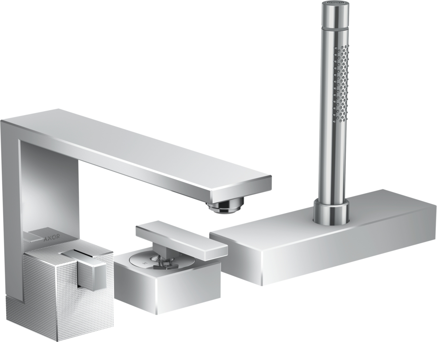 Combiné 3 trous Edge coupe diamant 46431000 Axor