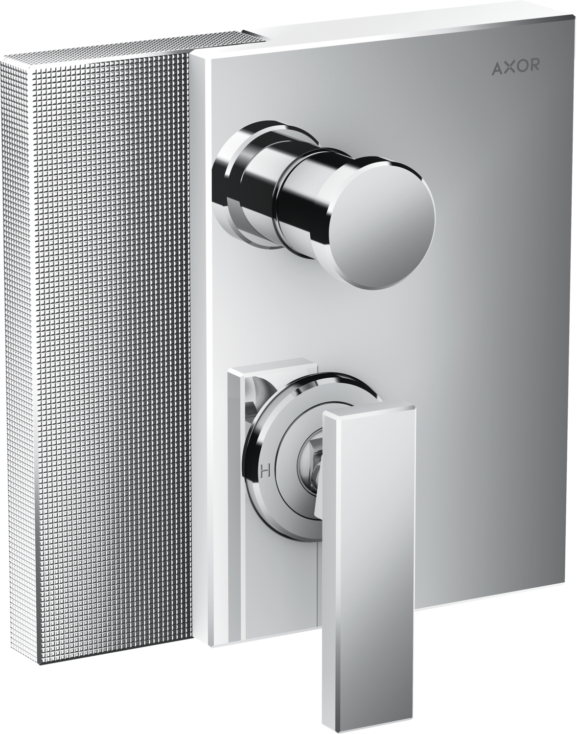 Mitigeur inverseur bain-douche encastré Edge coupe diamant Axor