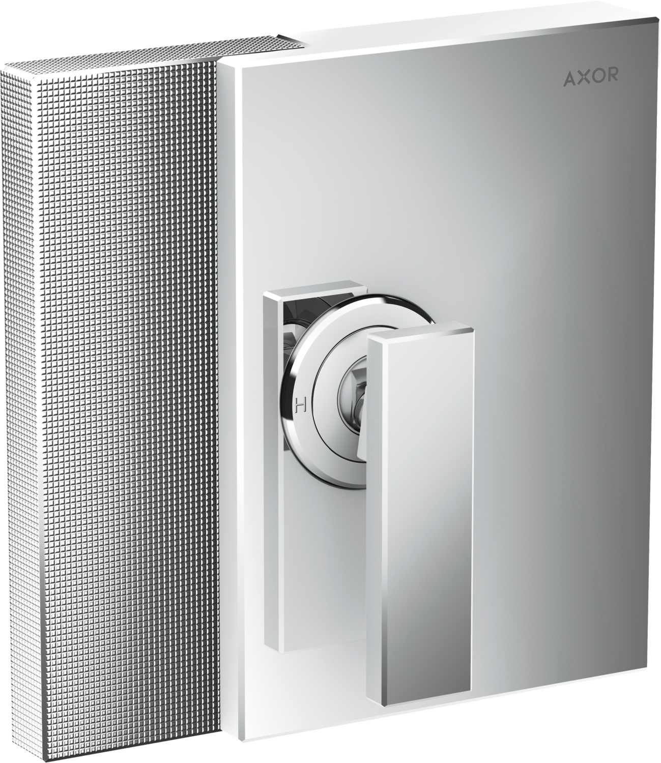 Mitigeur de douche encastré Edge coupe diamant Axor
