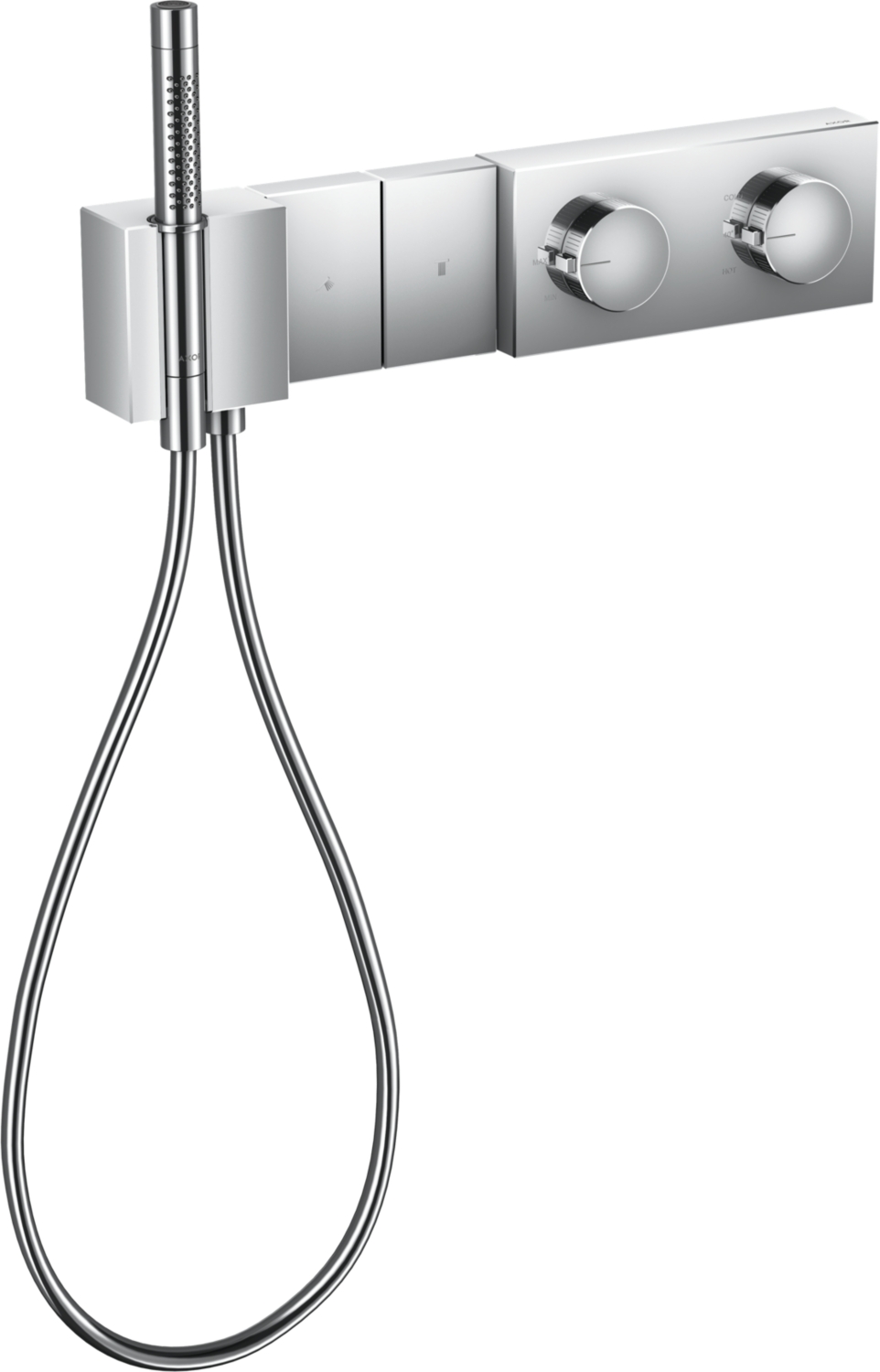 Module thermostatique Edge Select avec douchette avec 2 sorties Axor