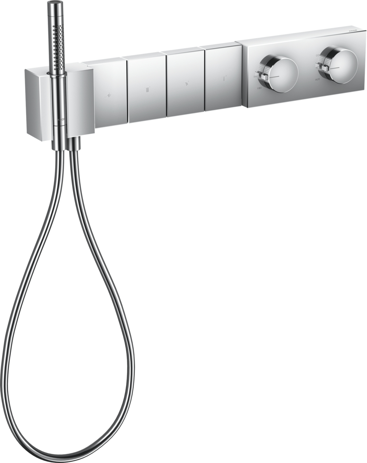 Module thermostatique Edge Select avec douchette avec 4 sorties Axor