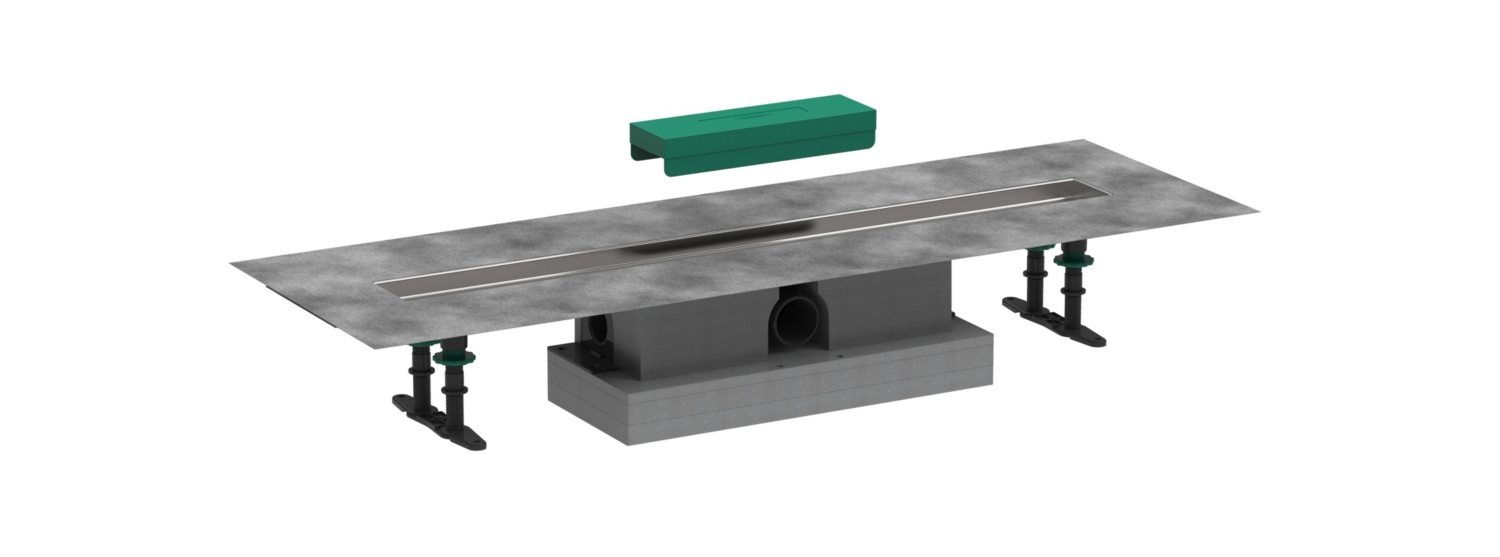 Caniveau UBox complet Hansgrohe