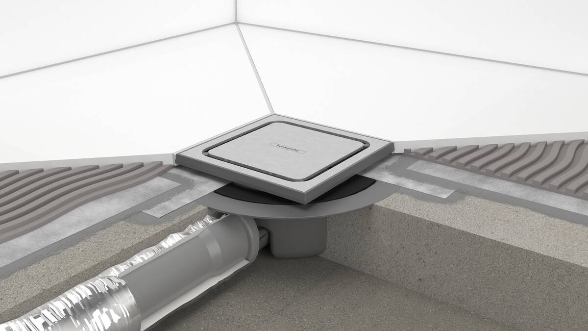 Siphon de sol 150/150 RainDrain Spot Hansgrohe