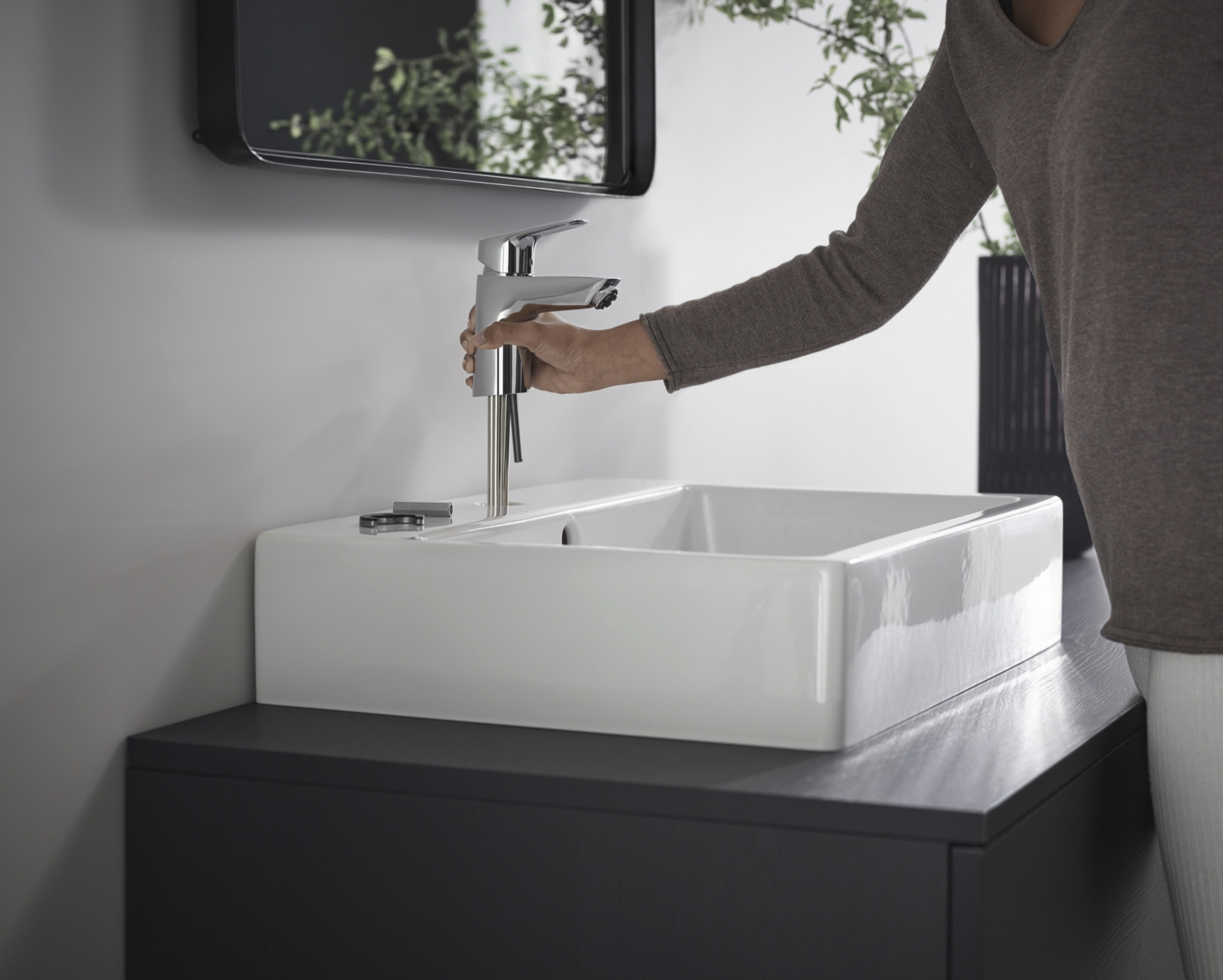 Mitigeur lavabo Logis 70 EcoSmart Hansgrohe