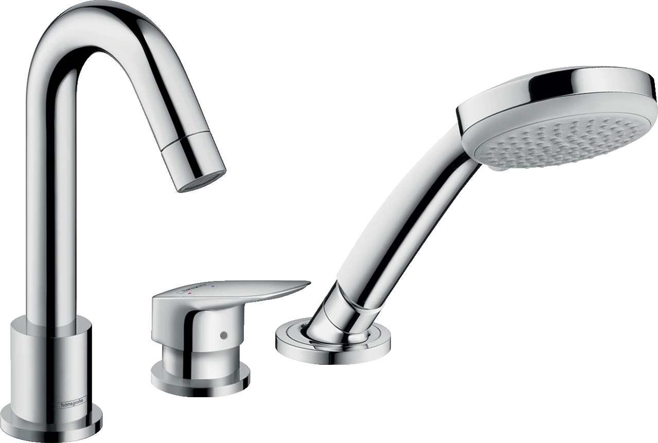 Combiné 3 trous Logis - Flexible 1,10 m 71310000 Hansgrohe