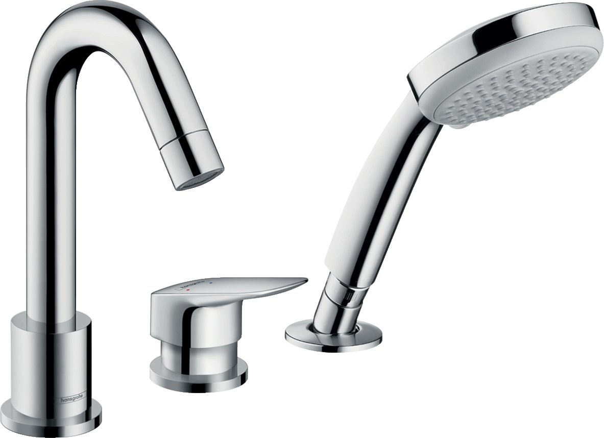 Combiné 3 trous Logis - Flexible 1,60 m 71313000 Hansgrohe