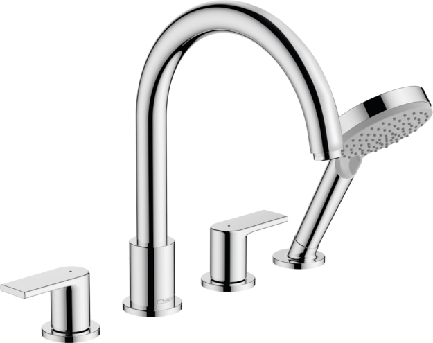 Combiné 4 trous Vernis Shape Hansgrohe