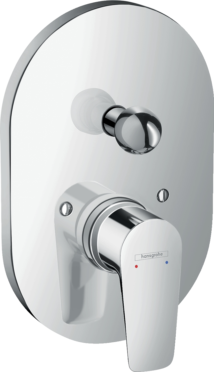 Mitigeur inverseur bain-douche encastré Talis E - Platine oblongue Hansgrohe