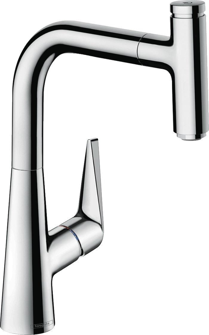 Mitigeur évier Talis Select M51 220 - Avec douchette extractible Hansgrohe