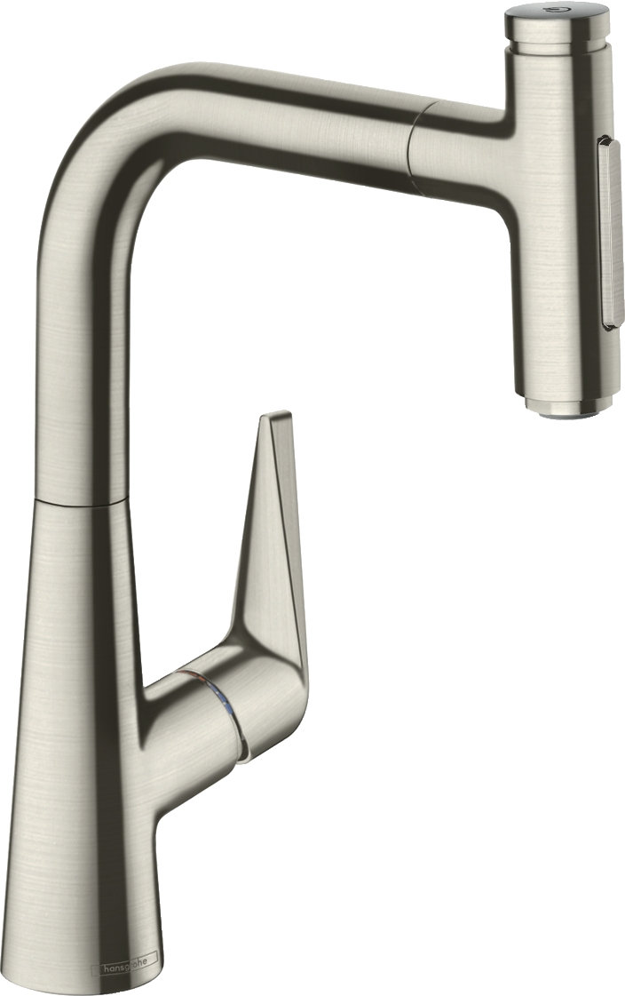 Mitigeur évier Talis Select M5117 220 - Avec douchette extractible Hansgrohe