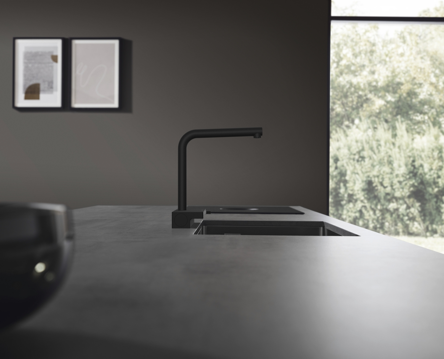 Mitigeur évier Aquno Select M81 250 2 jets sBox - Avec douchette extractible Hansgrohe
