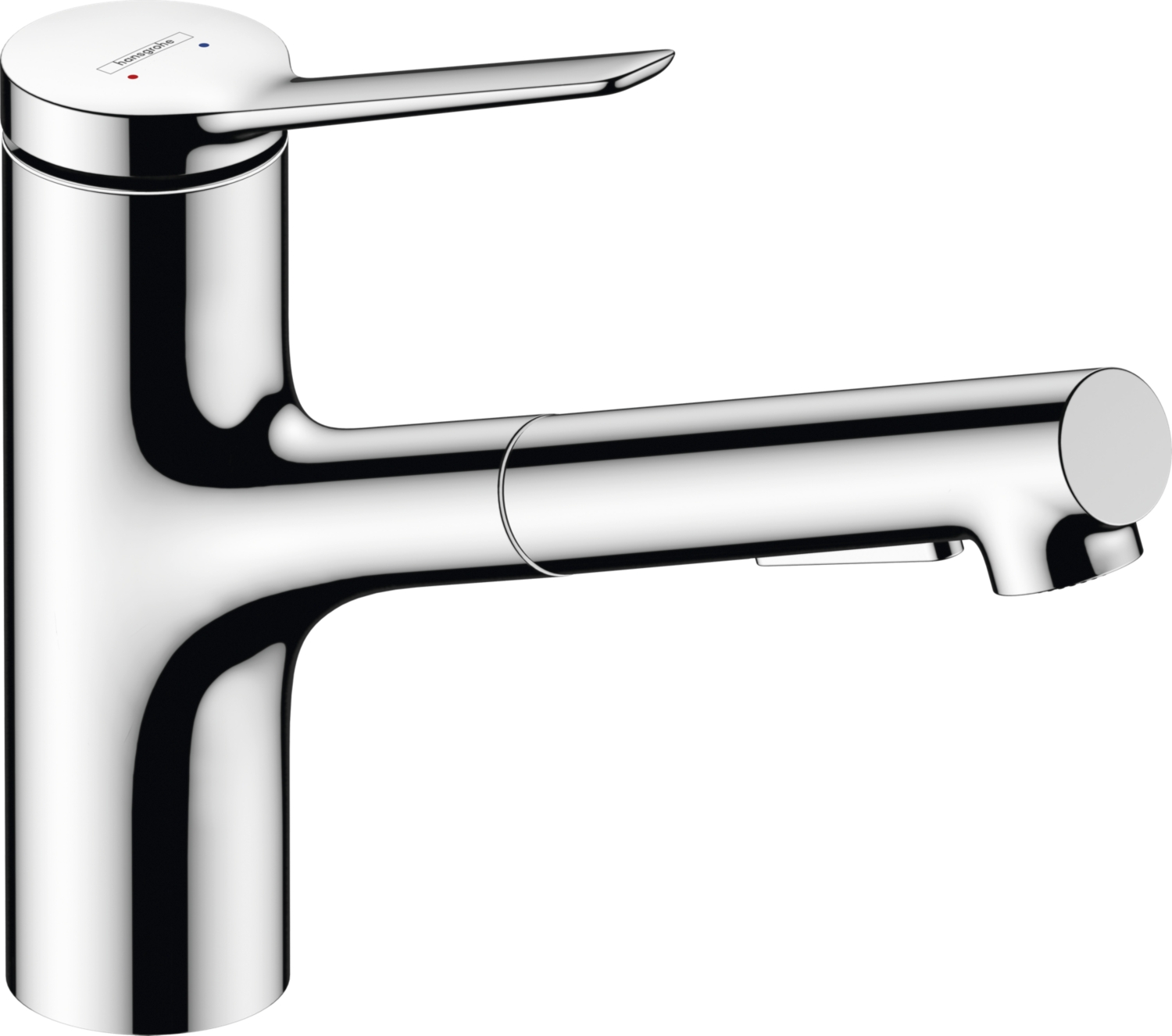 Mitigeur évier Zesis M33 150 2 jets - Avec douchette extractible Hansgrohe