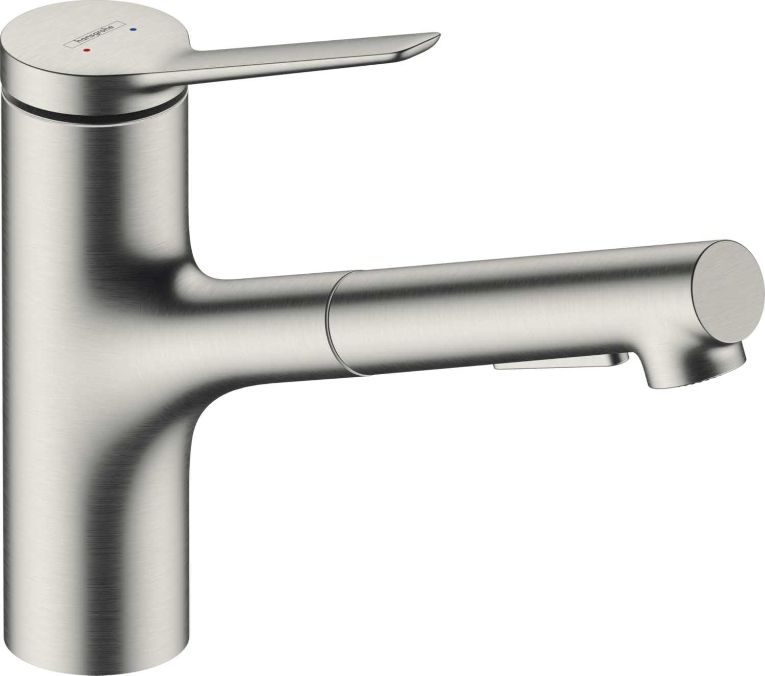 Mitigeur évier Zesis M33 150 2 jets - Avec douchette extractible Hansgrohe