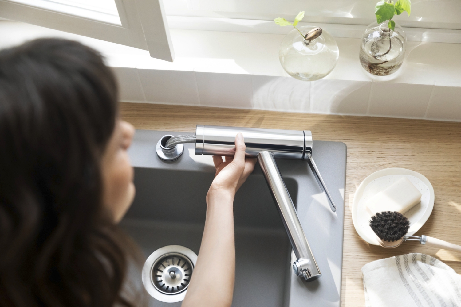 Mitigeur évier Zesis M33 160 - Rabattable Hansgrohe