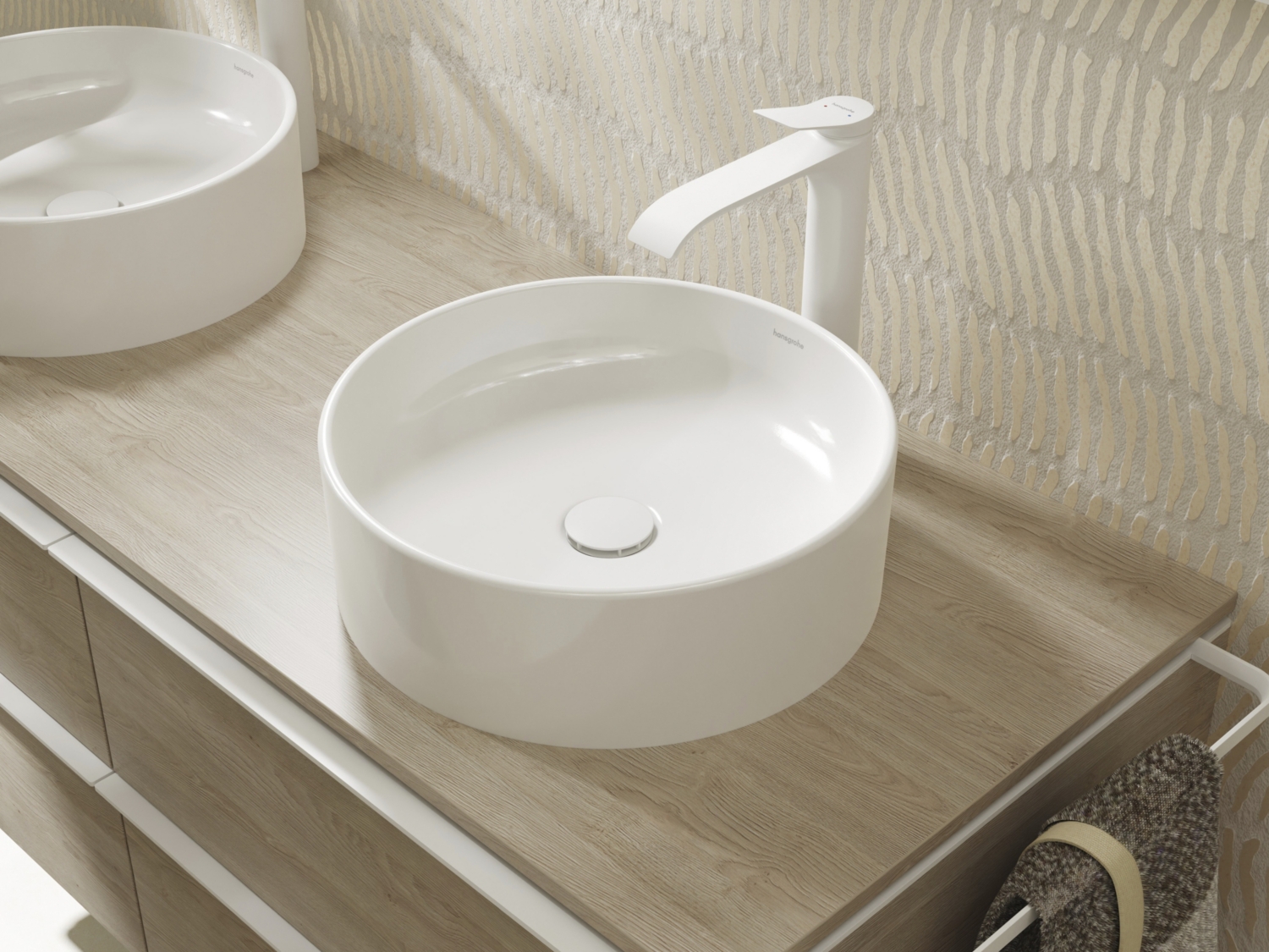 Mitigeur lavabo réhaussé Vivenis 250 Hansgrohe