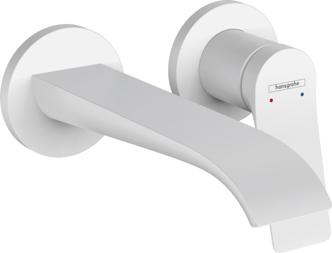 Mitigeur lavabo 2 trous Vivenis mural EcoSmart Hansgrohe