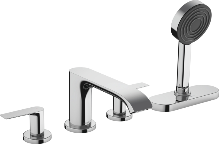 Combiné 4 trous Vivenis - Pour bord de baignoire Hansgrohe