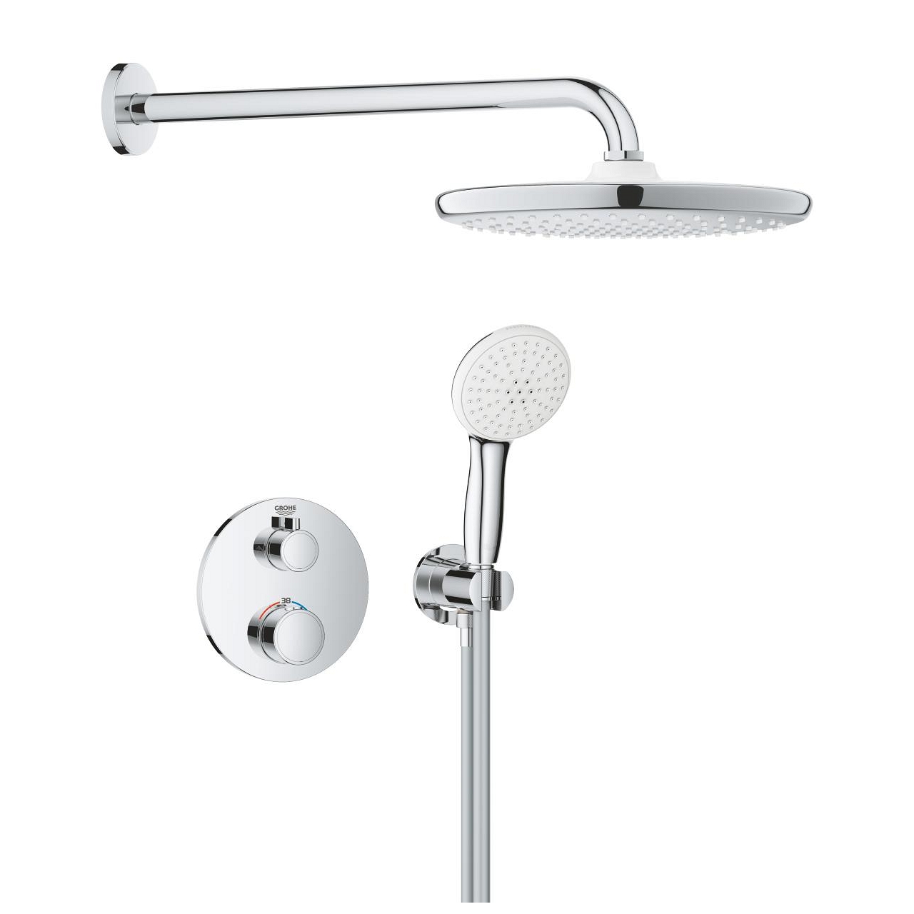 Pack encastré Grohtherm Tempesta 250 Grohe