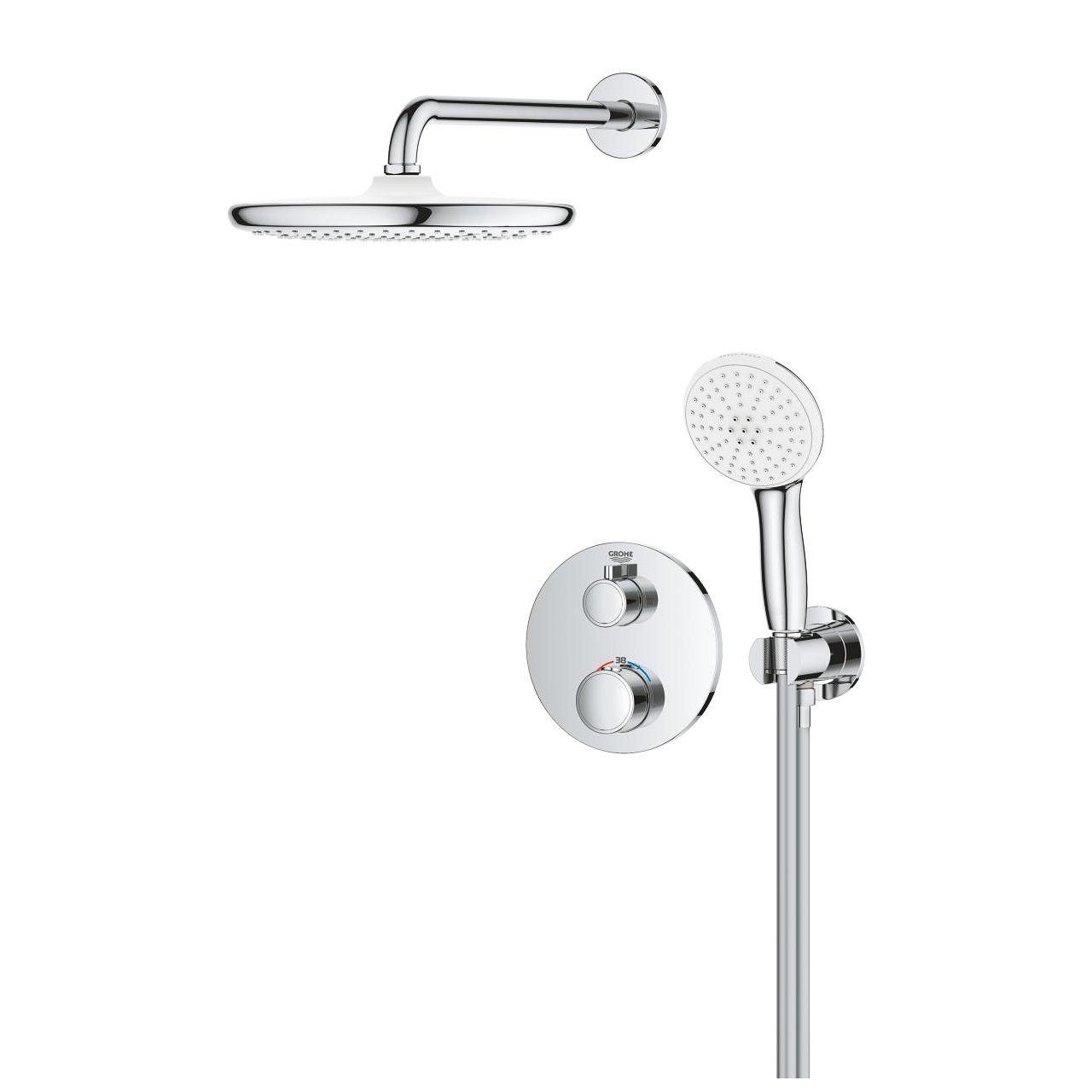 Pack encastré Grohtherm Tempesta 250 Grohe