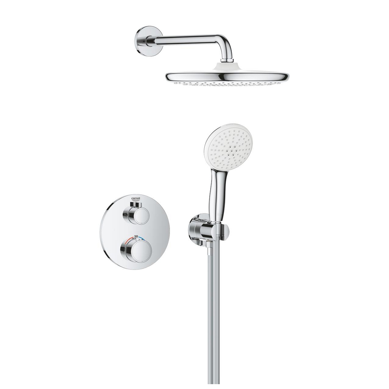 Pack encastré Grohtherm Tempesta 250 Grohe