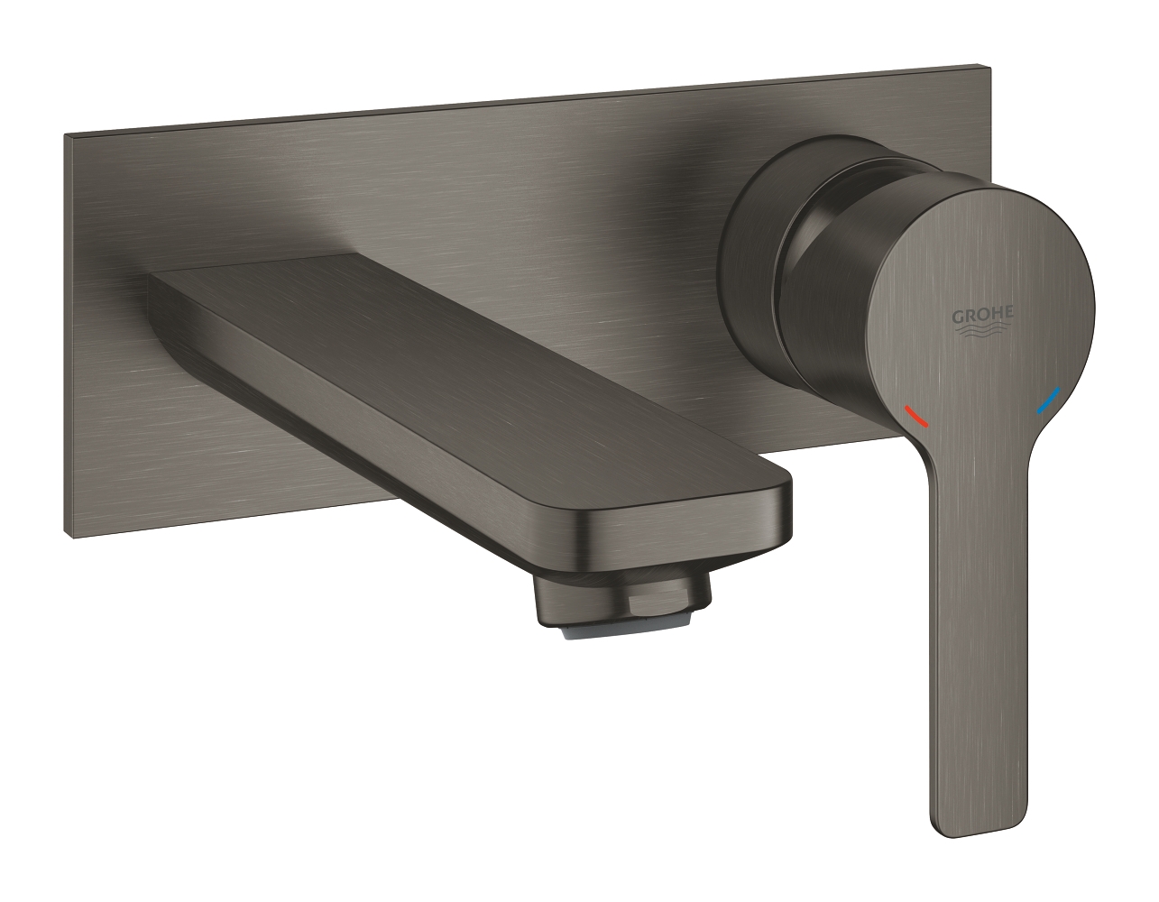 Mitigeur lavabo 2 trous Lineare New avec platine - Taille M Grohe