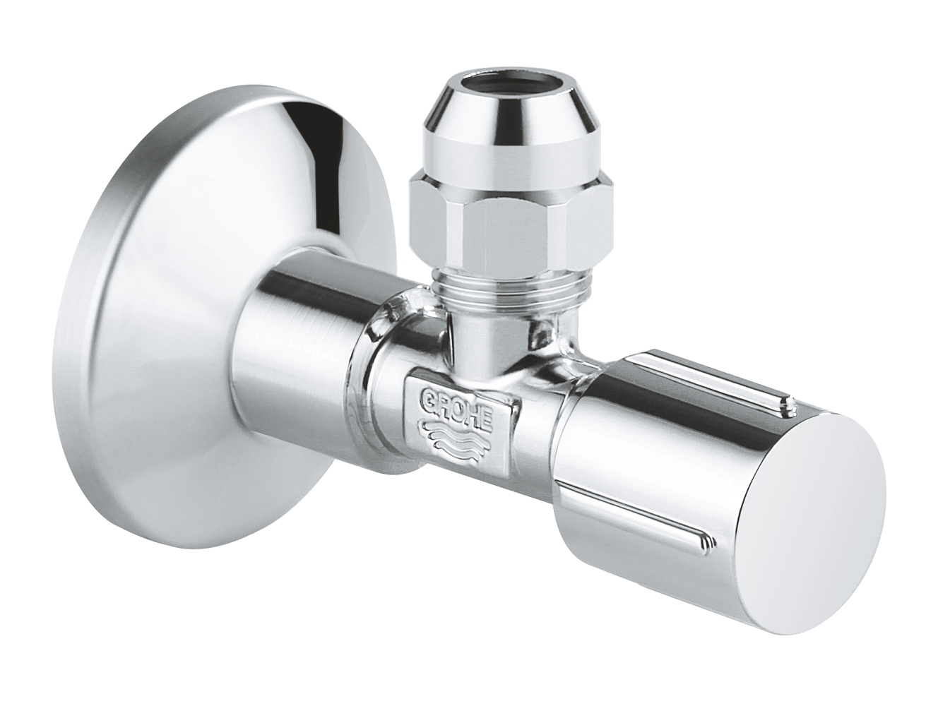 Robinet d'équerre 1/2" avec écrou - Etanchéité automatique 22039000 Grohe