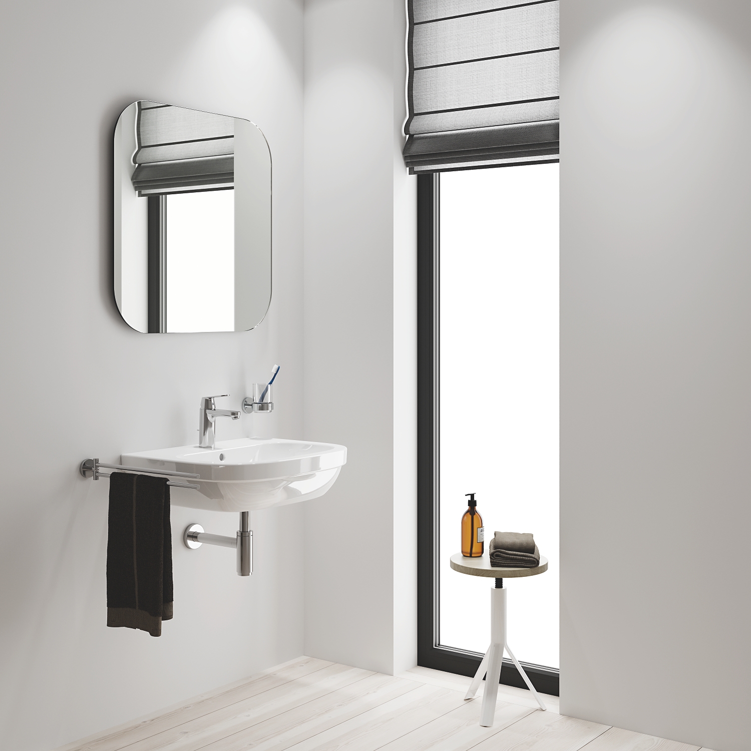 Mitigeur lavabo Eurosmart Cosmopolitan Ecojoy Ch3 - Taille M Grohe