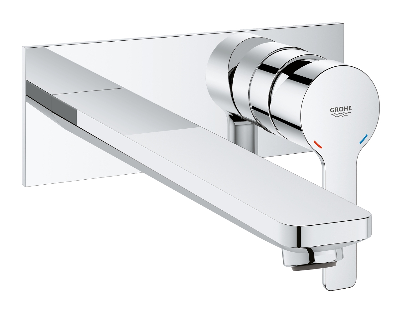 Mitigeur lavabo 2 trous Lineare New mural - Taille L Grohe