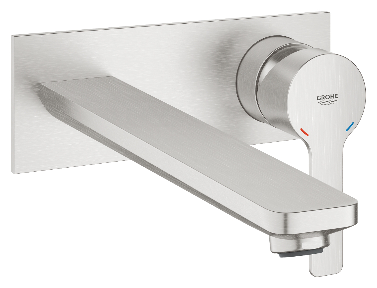 Mitigeur lavabo 2 trous Lineare New mural - Taille L Grohe
