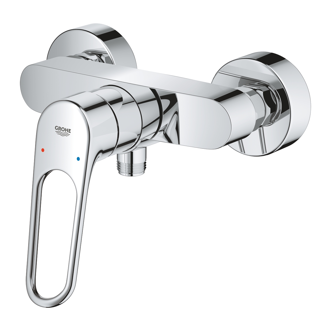Mitigeur douche Eurosmart - Manette ajourée Grohe