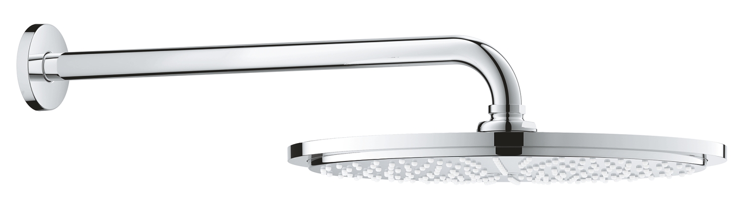 GROHE Tempesta Set de douche avec douchette à main f 30 trigger avec  robinet d'arrêt autofreinant chrome - 26358000 