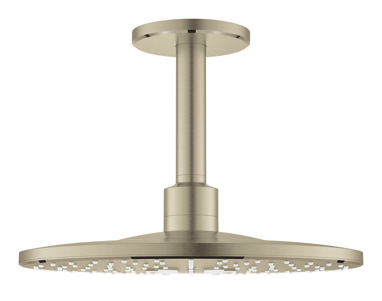 Douche de tête ronde Rainshower SmartActive avec bras douche plafonnier Grohe