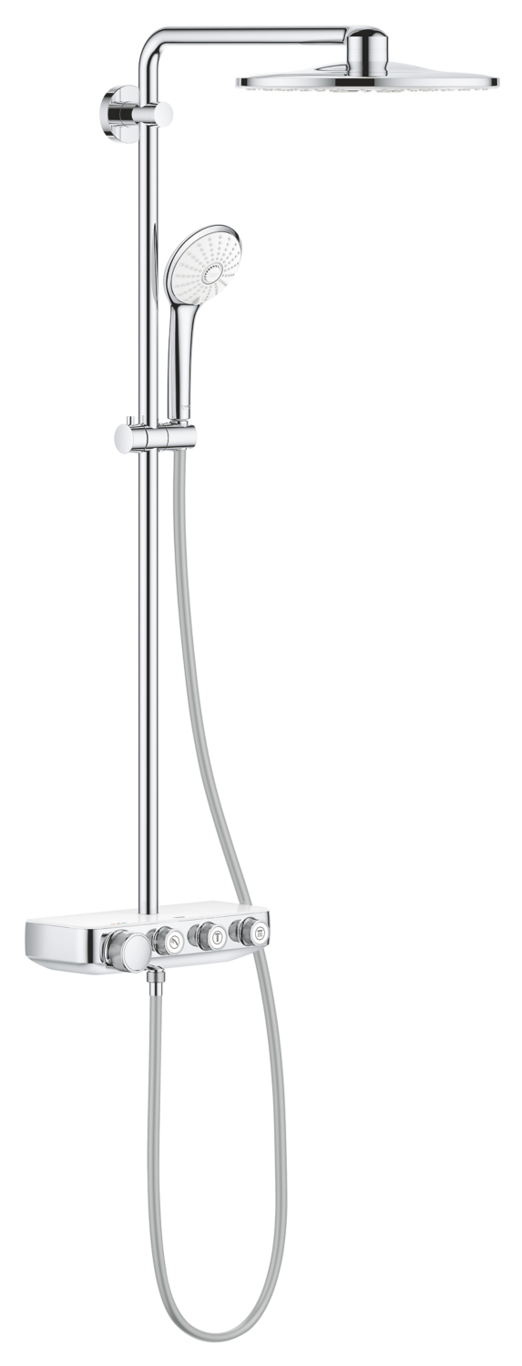 Colonne de douche thermostatique Euphoria Smartcontrol 310 duo - Tête ronde Grohe