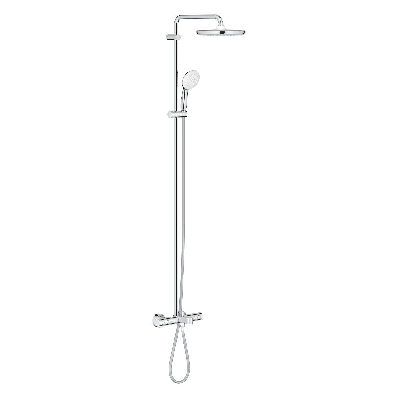 Colonne de Douche Grohe Tempesta System 210 avec inverseur manuel