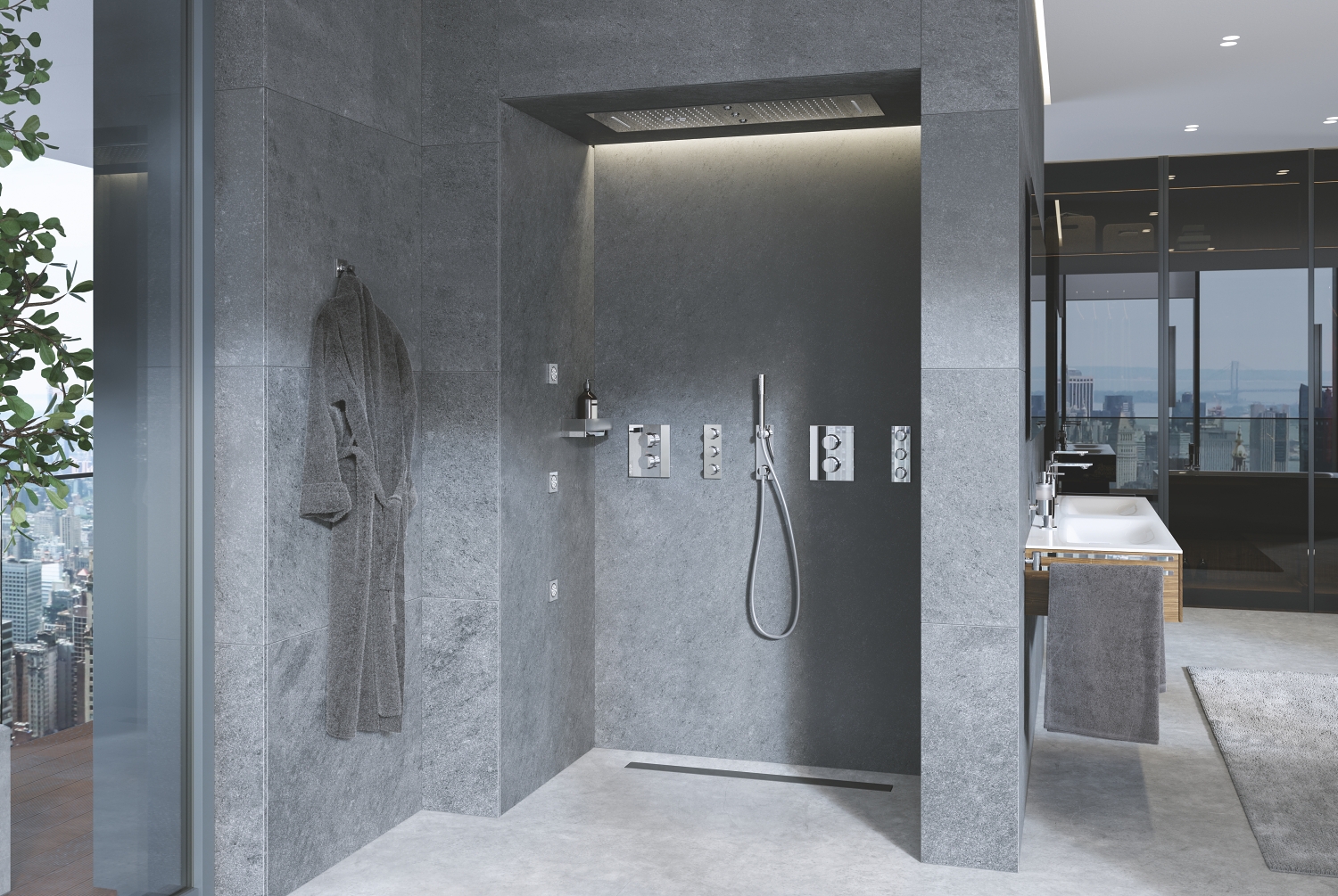 Douche de tête Rainshower Aqua Duo Grohe