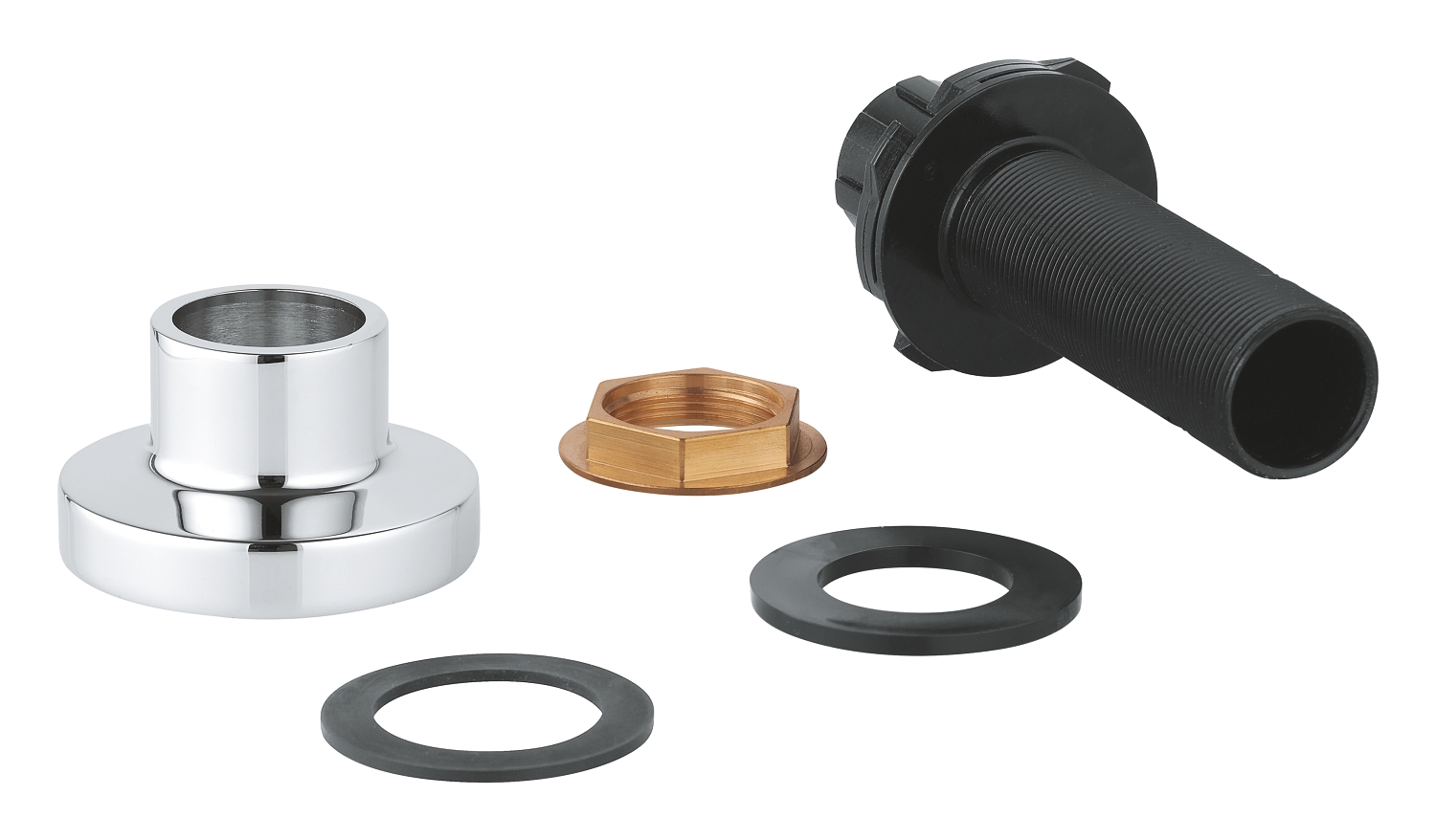 Traverse guide pour flexible Grohe