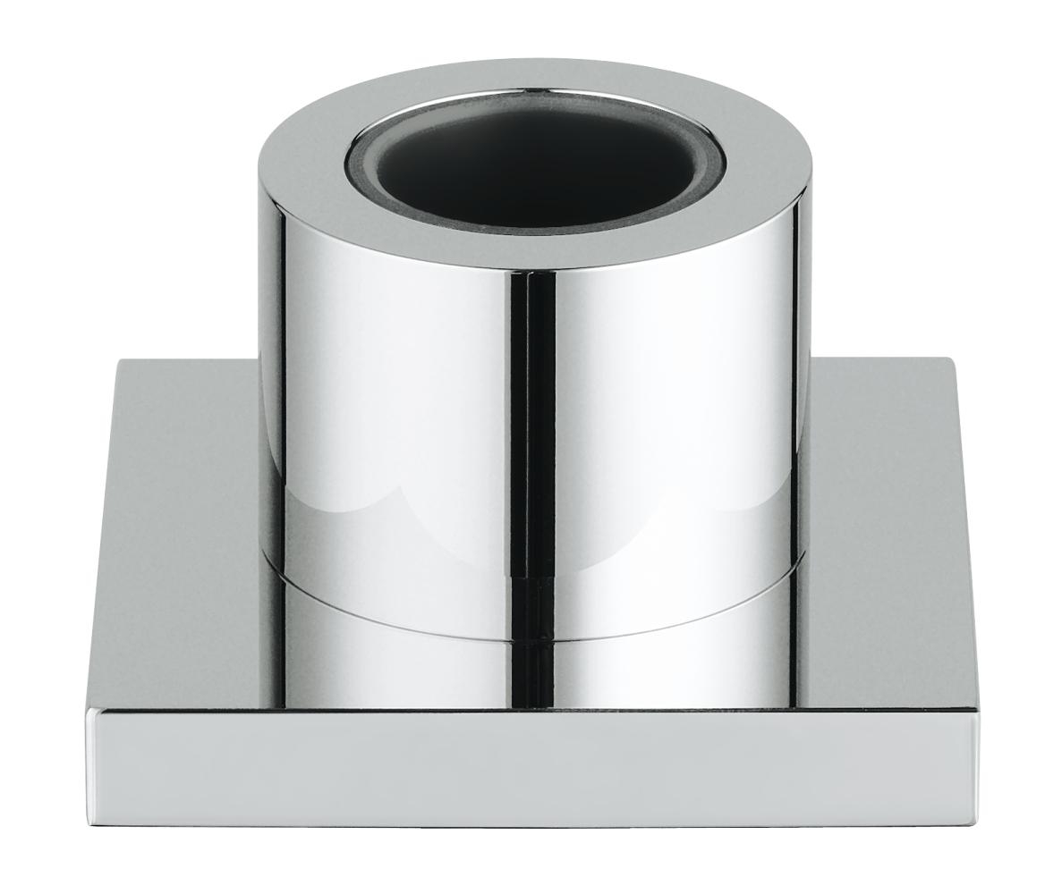 Garniture de douche rosace carré pour montage sur gorge Grohe