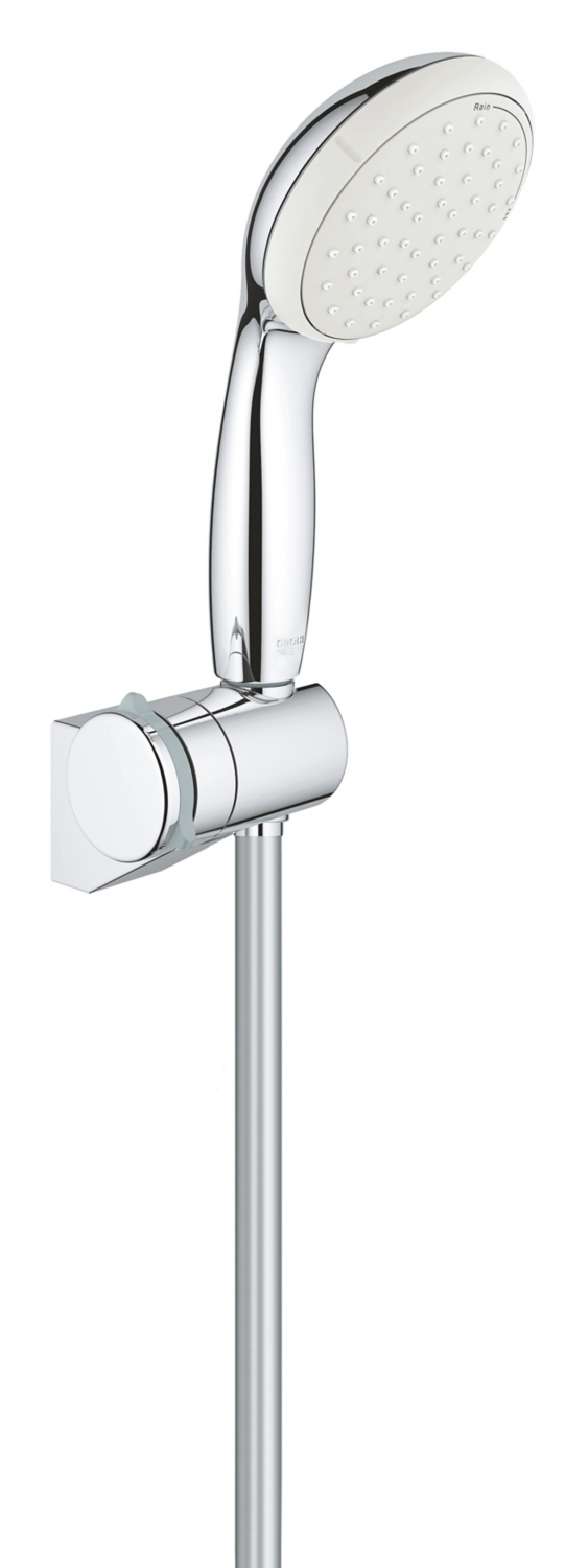 Pack douchette TEMPESTA Flexible et support, Chromé, GROHE