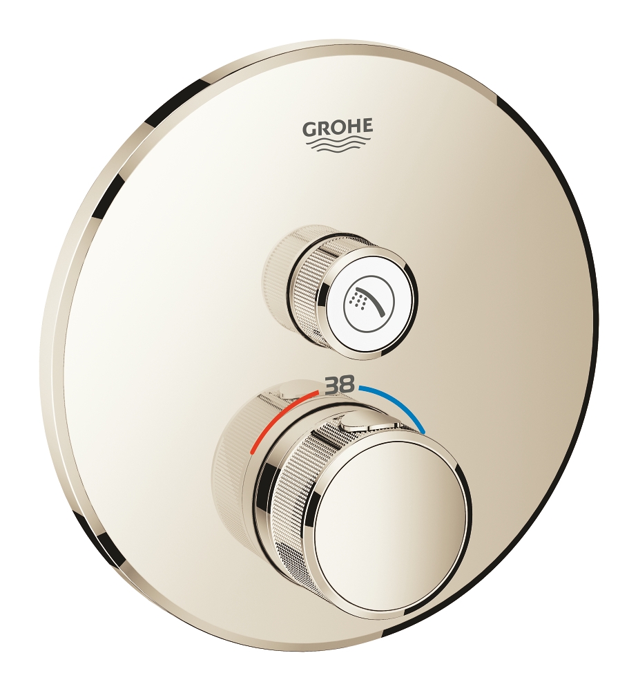 Façade thermostatique douche Grohtherm SmartControl - Rond Grohe
