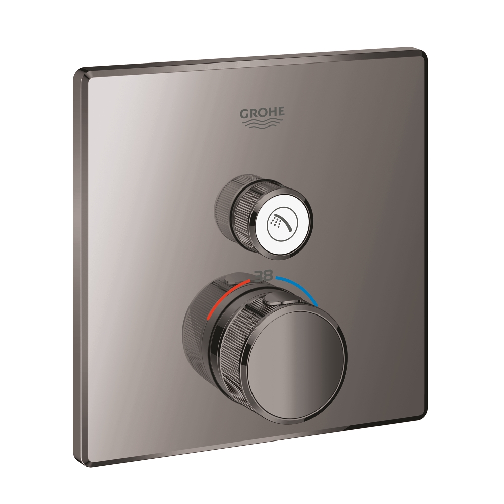 Façade thermostatique douche Grohtherm SmartControl - Carré Grohe
