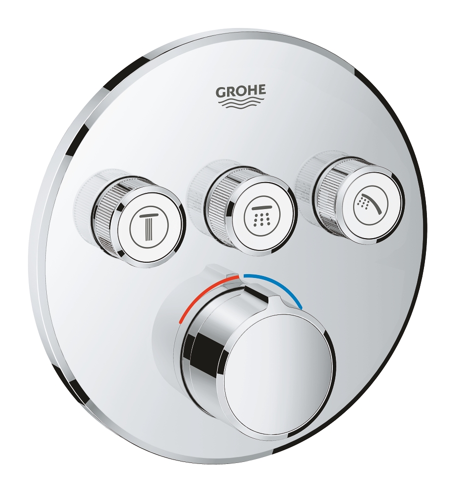 Façade mitigeur 3 sorties SmartControl Mixer 29146000 Grohe