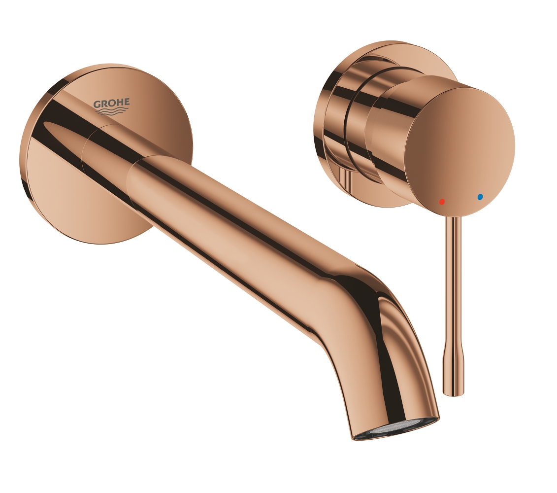 Mitigeur lavabo 2 trous Essence New mural - Taille L 29193001 Grohe