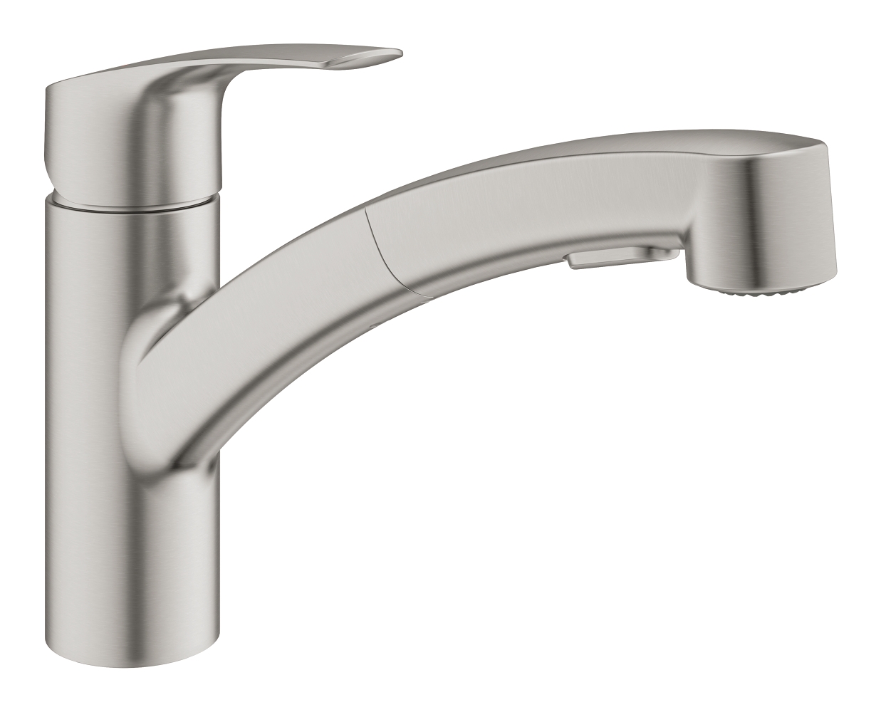 Mitigeur évier Eurosmart - Avec douchette extractible Grohe