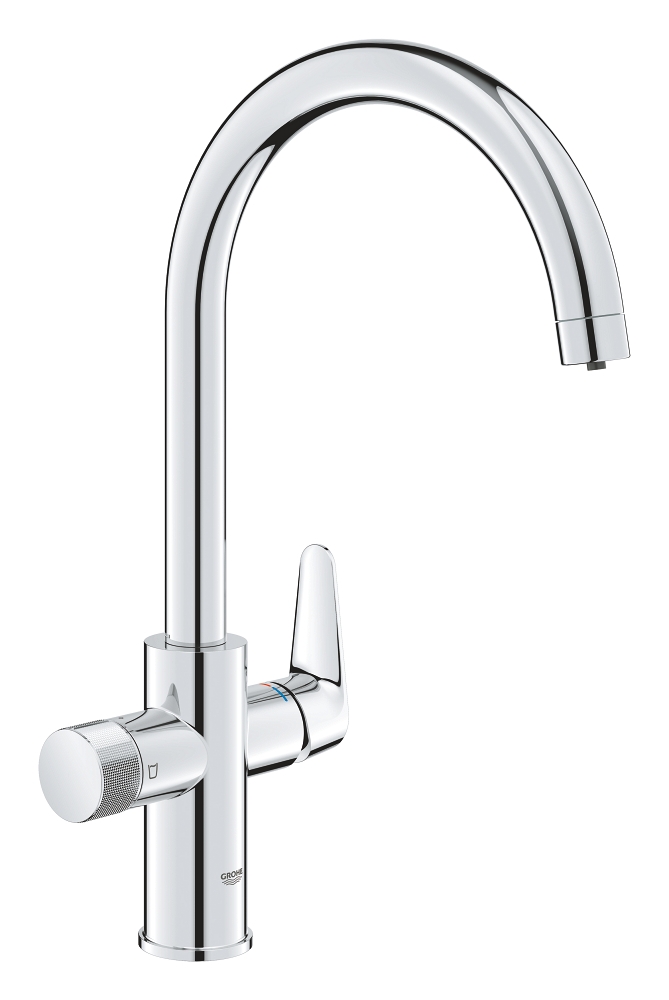 Mitigeur évier bec C Baucurve - Filtrant Grohe