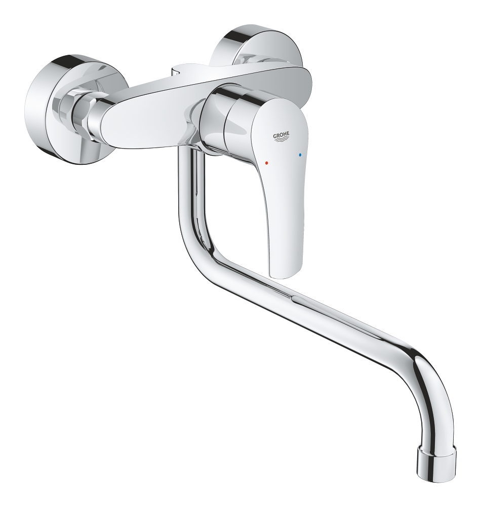 Mitigeur évier Eurosmart mural Grohe